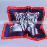 Striped Fahsion Printed Square Scarf Stain Square Scarfs 40%Cotton 60% Polyester 60*60 Scarves Shawls thumbnail-4