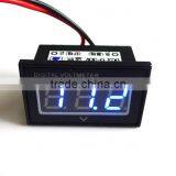 DC 2.7-30V Waterproof Digital Voltmeter LED Car Motor Motorcycle Voltage Panel Meter Shockproof