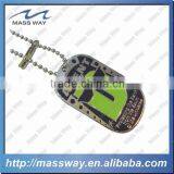 Custom Stamping Silk Printing Brushed ID Pet Stainless Steel Dog Tag thumbnail-6