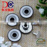 17 MM Single Pin Colored Button With Shirts Button Engraved Logo