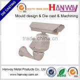 China Manufacturer Sandblasting Die Casting Security Camera Parts for Cctv Camera Bracket Aluminium Die Casting thumbnail-6