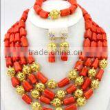 Latest Design Coral Beads for Nigeria Wedding/Coral Beads Jewelry Designs for Both Men and Women/Coral Beads for Sale Quality Choice thumbnail-6