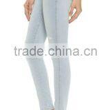 High Quality Cotton Spandex Ladies High Waist Denim Jeans thumbnail-3