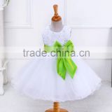 Wholesale new design lovely lace ball gown hand work design in dress