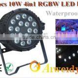 Pan Can New Waterproof 18pcs 10W 4in1LED PAR LIGHT thumbnail-1