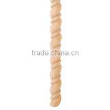 Decorative Half Round Wood Rope Moulding in High Quality thumbnail-1
