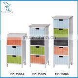 Paulownia Solid Wood Furniture Storage Cabinet Night Table