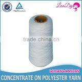 26/2 Best price and high quality raw white poly core polyester yarn