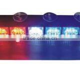 CAR WINDSHIELD LED STROBE FLASHING LIGHT,VISOR LED FLASH STROBE LIGHT (SR-LS-816-8), 1W TOP BRIGHT LINEAR LED