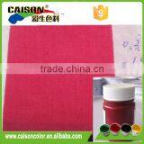 pigment emulsion for traditional cloth coats printing