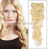 Wholesale Good Remy Clip on Human Hair Extension thumbnail-4