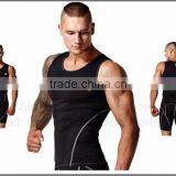 Custom Men's Compression Vest Fitness Tights Bodybuilding Tights Keeping Fit Tights Gym Tights Slim Fitting Spandex Underwear thumbnail-2