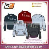 Winter Custom Mens Hooded Windstopper Polar Fleece Jacket With Elastic Cuff