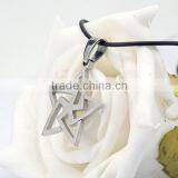 Unique Girl Star Designed With Silver Magnetic Pendant for Boy and Girl thumbnail-2