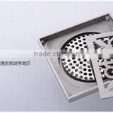 LABRAZE LE8504N Washing Machine Copper Wire Drawing Brass Floor Drains With Connector thumbnail-4