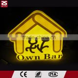 advertising 3D acrylic signage acrylic led frontlit letter signs