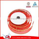 Glod Color Metallic Wired Christmas Ribbon thumbnail-2