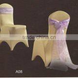 Wholesale Very Cheap and Fancy Spandex Wedding Chair Cover thumbnail-1