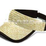 Tennis Straw Visor Hat