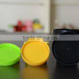 China Free Sample New Design Colorful Plasitc Cosmetic Packaging pp Jar thumbnail-3