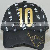 Guangzhou Hat Factory Professional Custom 100% Polyester Fiber/black/logo Printing/sponge Trucker Hats