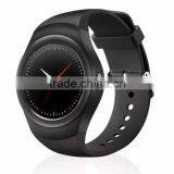 2016 New Product Smart Watch Android/IOS Digital-watch Bluetooth Reloj Inteligente SIM Round Heart Rate Monitor Watch Clock thumbnail-2