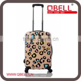 ABS+PC Hard Trolley Luggage with colourful heart printing
