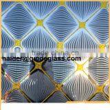 4mm Ice Titanium Glass / Acid Etched Glass/ Frosted Glass