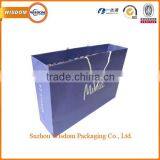 2015 Lady Fashion Custom Paper Packaging Gift Shopping Bag With Printed Logo