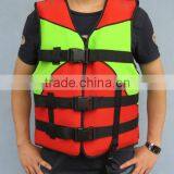 neoprene EPE/PVC foam USA CGA FRONT ZIP WAKE VEST LIFE JACKET