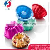 New Fashion Hollow Angel Mini Hot Flower Funny Custom-made Silicon Cake Mold