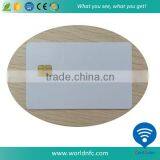 White FM4442 Chip PVC Contact Smart Card thumbnail-2
