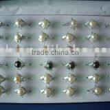 Freshwater Shell Pearl Jewelry as Finger Ring thumbnail-1