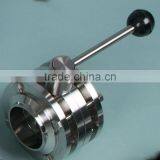 ISO Certified Factory Direct Sale Stainless Steel Sanitary Butterfly Valves thumbnail-6