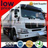 CHINA SINOTRUK 420hp LOW PRICE HOWO 8X4 DUMP TRUCK FOR ETHIOPIA thumbnail-1