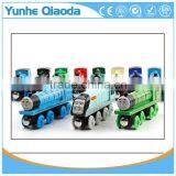 High Quality Baby Toy Small Wooden Magnetic Train Thomas thumbnail-3