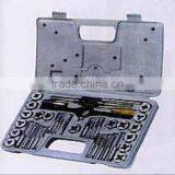 39 PCS METRIC AND INCH TAP AND DIE SET