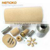 Microrns Sintered Nickel Titanium Brass Bronze Stainless Steel Metal Porous Filters thumbnail-5