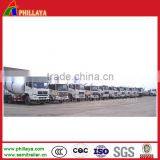 China Brand 2 Axle Concrete Mixer Truck 60 Ton Bulk Cement Trailer For Sale thumbnail-6