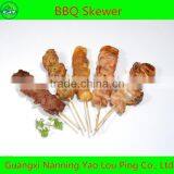 Eco-friendly Round Bamboo Barbecue Sticks thumbnail-2
