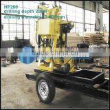 Trailor Type Water Well Drilling Machine HF-200 thumbnail-1