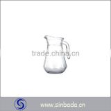 Hot selling cheap price 1.2L glass pitcher with lid