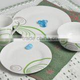 KC-00646 Porcelain Plate With Mug Printed Ceramic Plate With Mug thumbnail-1