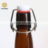 11oz Swing Top Glass Beer Bottles With Zinc-Plated Steel Wire and Sealed Cap thumbnail-2