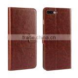 Crazy Horse Pattern PU Leather Wallet Flip Phone Case for IPhone 7 Plus thumbnail-5