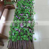 Beautiful Artificial Hedge Fencing Wholesale Silk Flowers Decorative Garden in China thumbnail-2
