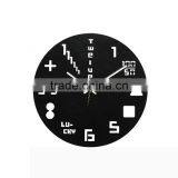 Supply Fashion DIY Graphics Digital Clock / Wall Clock --black