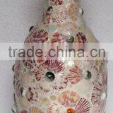 Best Selling High Quality MODERN Pink Mother of Pearl Inlay Vase From Vietnam thumbnail-1