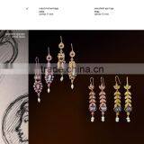 Wholesale 925 Sterling Silver Elegant Middle East Handmade Cameo With Pearl Earrings Made in Italy O905 Cameo 11mm thumbnail-1