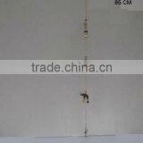 Brass Polished Wind Chimes With Elephant Theme thumbnail-1